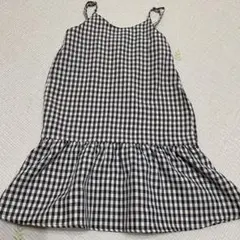 シーズンリーズン　キッズ　キャミソール ワンピース　120cm ギンガムチェック