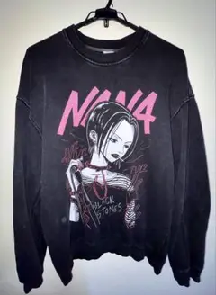 美品 NANA 大崎ナナ アニメ 漫画 バンド ブラック グレー スウェット
