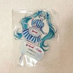 初音ミク Wendys＆First Kitchen アクリルスタンド 森倉円