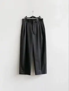 【THE RERACS】THE SLACK 2TUCK(GRAY)【25SS】