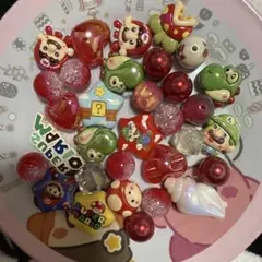 スーパーマリオ キャラクタービーズ アクリルビーズ ファンシービーズ