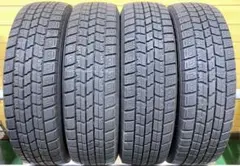 155/65R14・軽自動車用スタッドレスタイヤ4本セット・2019バリ山・中古