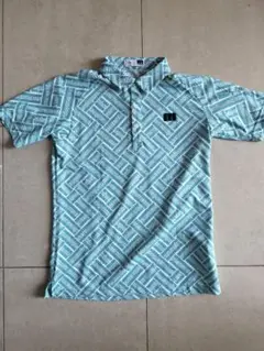 munsingwear 幾何学模様 ポロシャツ