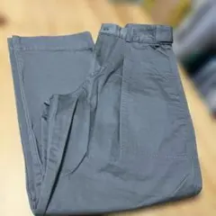 UNIQLO U グレー ワークパンツ　テーパード　レディース　ユニクロ