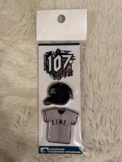 第107回高校野球　甲子園　叡明高校　ユニフォームピンバッジセット