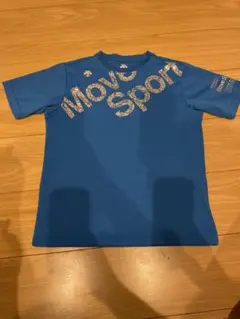 150㎝　Move Sport トレーニングシャツ 青色