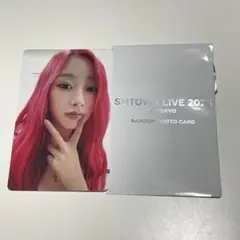 smtown 2025 グッズ ランダムフォトカード ジゼル