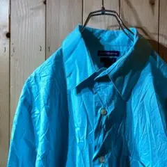 ss4387 Croft&Barrow 長袖シャツ エメラルドグリーン M