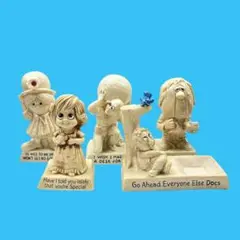 5体セット 70s メッセージドール USA製