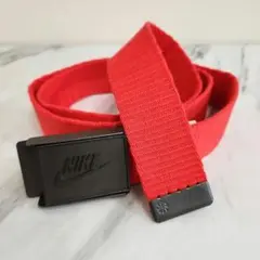 ✨未使用品✨NIKE ナイキ スポーツベルト 赤 レッド ガチャベルト