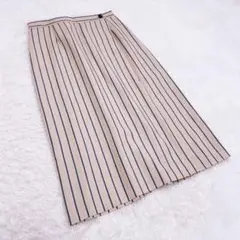 UNTITLED アンタイトル　ストライプタイトスカート