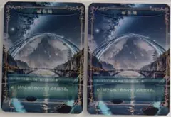 【 再販売 】遍在地Ａ MTG ハンドメイドトークン １種 計　２枚