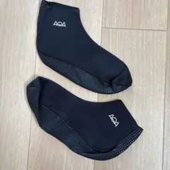 AQA スノーケリングソックス ブラック色 Lサイズ