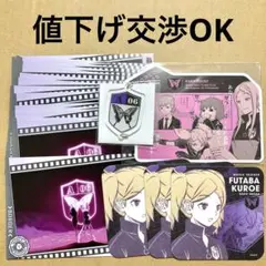 ワールドトリガー ワートリ 加古隊 加古 黒江 ポストカード アートコースター
