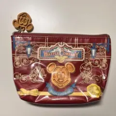 ミッキーワッフル ポーチ ディズニーランド