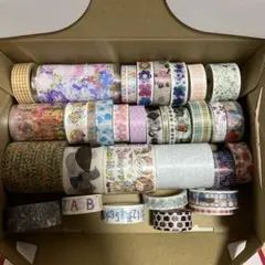 カラフルなマスキングテープセット
