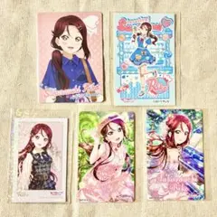 【未使用】ラブライブサンシャイン Aqours 桜内梨子 カード ステッカー