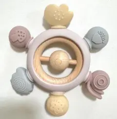 パステルカラー ベビーラトル