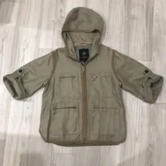 クリーニング済み ドゥロワー フード付きジャケットコートブルゾン