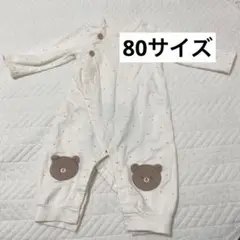 赤ちゃん本舗　くまちゃん　ロンパース　80
