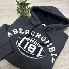 アバクロ メンズ パーカー ダメージ加工 サイズM 裏起毛 送料込み