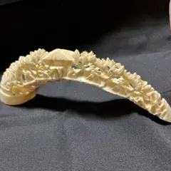 ♡お値下♡骨董品 置物 象牙調