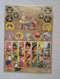 ワンピース ONEPIECE オマツリ男爵と秘密の島 シール 【新品 未開封】