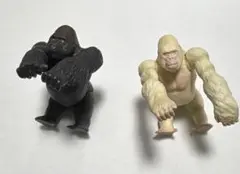 アニア　ゴリラフィギュア 2体セット