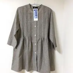 久留米織✰新品未使用✰絣人チュニック✰M〜L✰