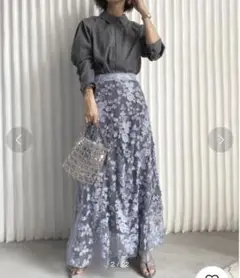 LACE LAYERED SHIRT DRESS