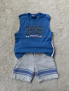 OSH KOSH タンクトップとgapショートパンツセット