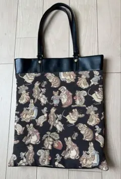 ピーターラビット柄シンプルバッグ