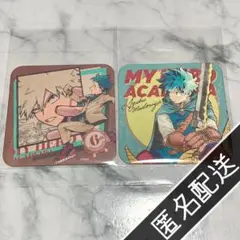 ヒロアカ 緑谷出久 爆豪勝己 アートコースター ＲＩＶＡＬＳ ジャンプショップ6