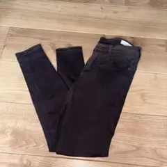 アンティカ　スキニーデニム　チャコールXS