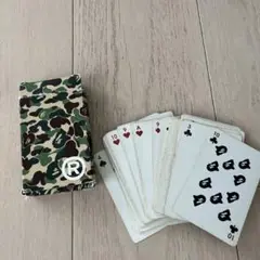 A Bathing Ape 迷彩トランプ