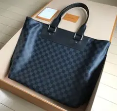 Louis Vuitton Kaba Voyaju コバルト トートバッグ