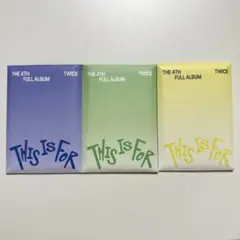 【匿名配送】TWICE THIS IS FOR 特典トレカ 3種セット