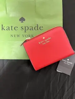 ケイトスペード kate spade 2つ折り財布 スモール Lジップ ウォレッ