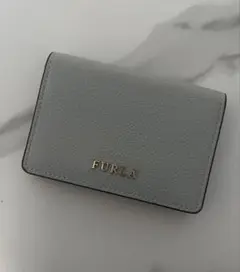 【美品】FURLA レザー 名刺入れ