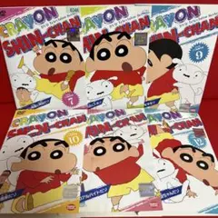 クレヨンしんちゃん　DVD　TV版傑作選　7巻〜12巻　6枚セット　45