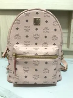 廃盤!パウダーピンクSサイズ MCM リュック バックパック