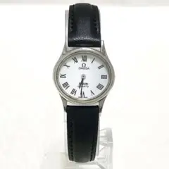 良品 オメガ 時計 Omega デビル Devil プッシュ式 レディース