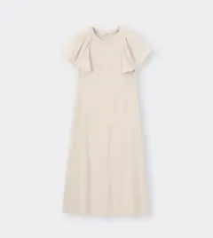 美品⭐️ GU ジーユー バックオープンワンピース(半袖)