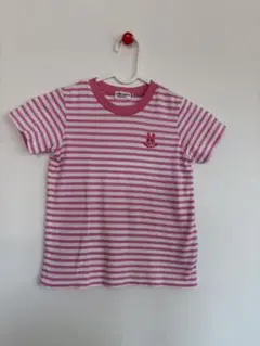 ミキハウス ストライプ Tシャツ 110 女の子