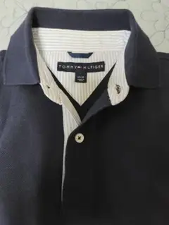 TOMMY HILFIGERメンズポロシャツ　ネイビー