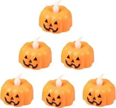12個入⭐️ハロウィン 飾り LED キャンドル ライト かぼちゃ ろうそく