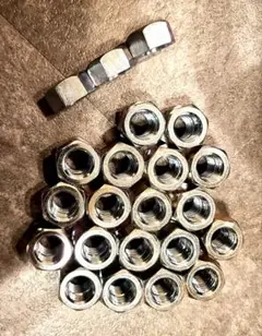 ☆DIY☆ハードロックナットM16 19セット+メス3個 ユニクロ