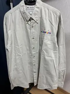 Columbia Mサイズ ベージュシャツ