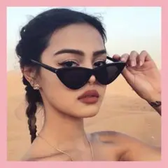 ユニセックス キャットアイ 【大人気】韓国 レディース サングラス UVカット