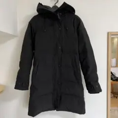 美品 カナダグース シェルバーン ブラックレーベル